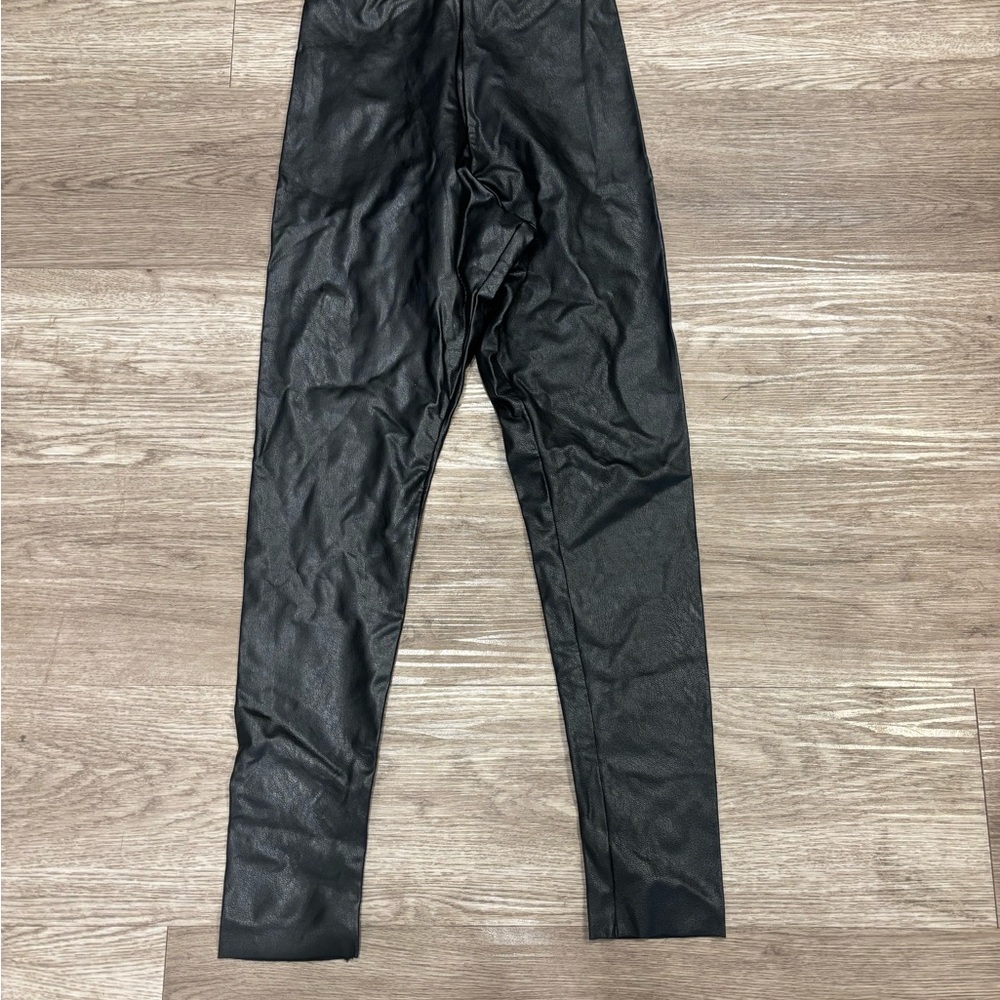 Commando Faux Leather Leggings | Black | Made in USA